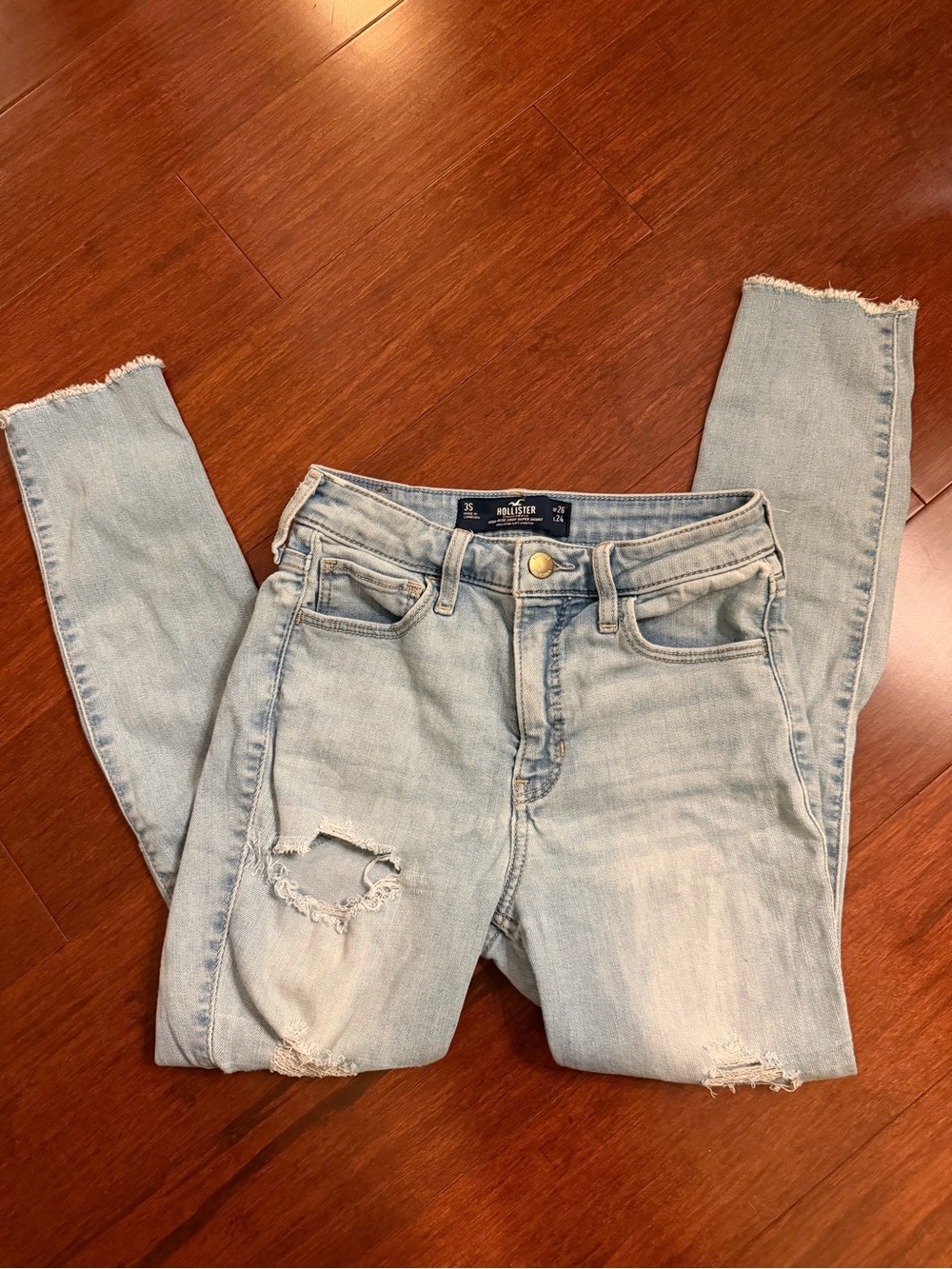 Hollister Light Blue Skinny Jeans